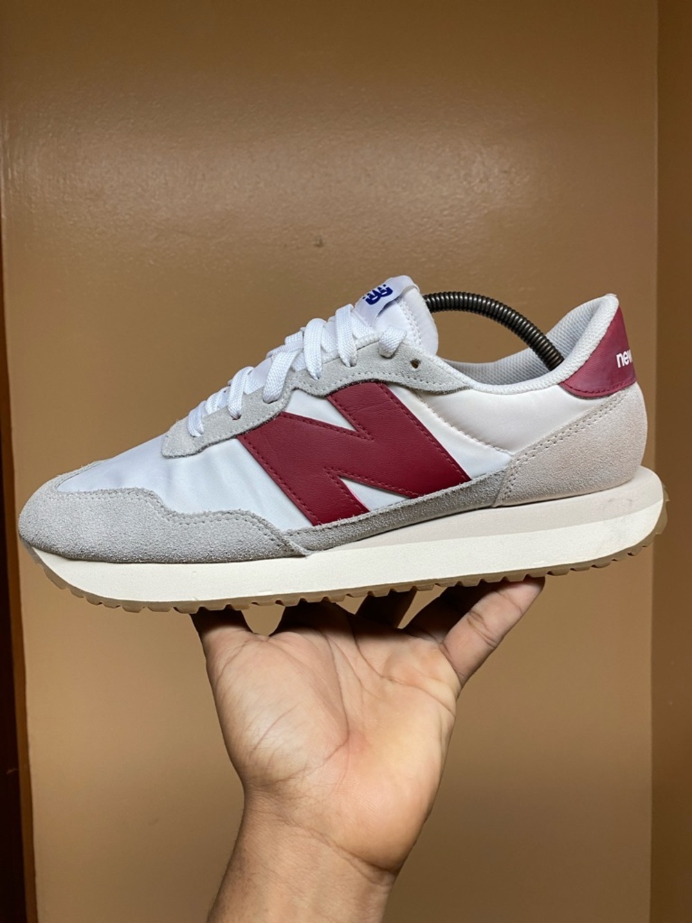 New Balance 237 “Nimbus Cloud Crimson” Men’s Casual Running Sneakers Size 11 - Picture 6 of 17